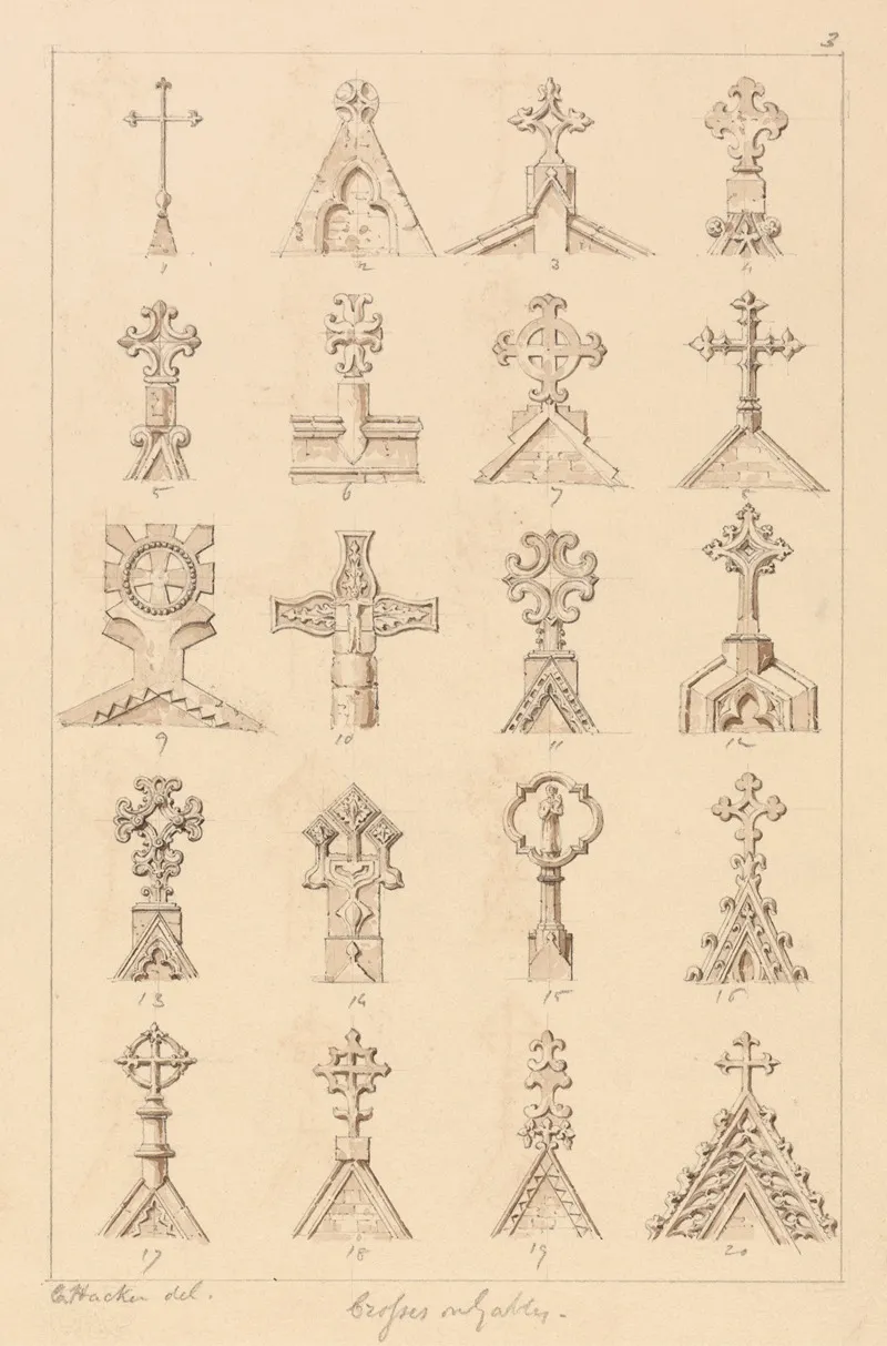 Crosses On Gables
