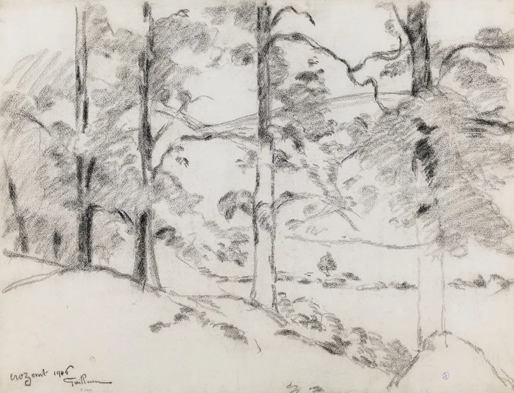 Crozant 3 by Armand Guillaumin - Canvas Print