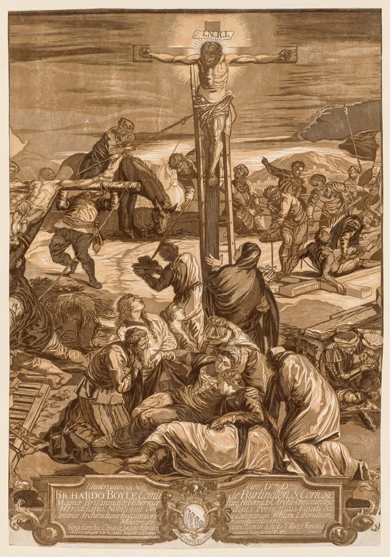 Crucifixion 27 by John Baptist Jackson - Canvas Print