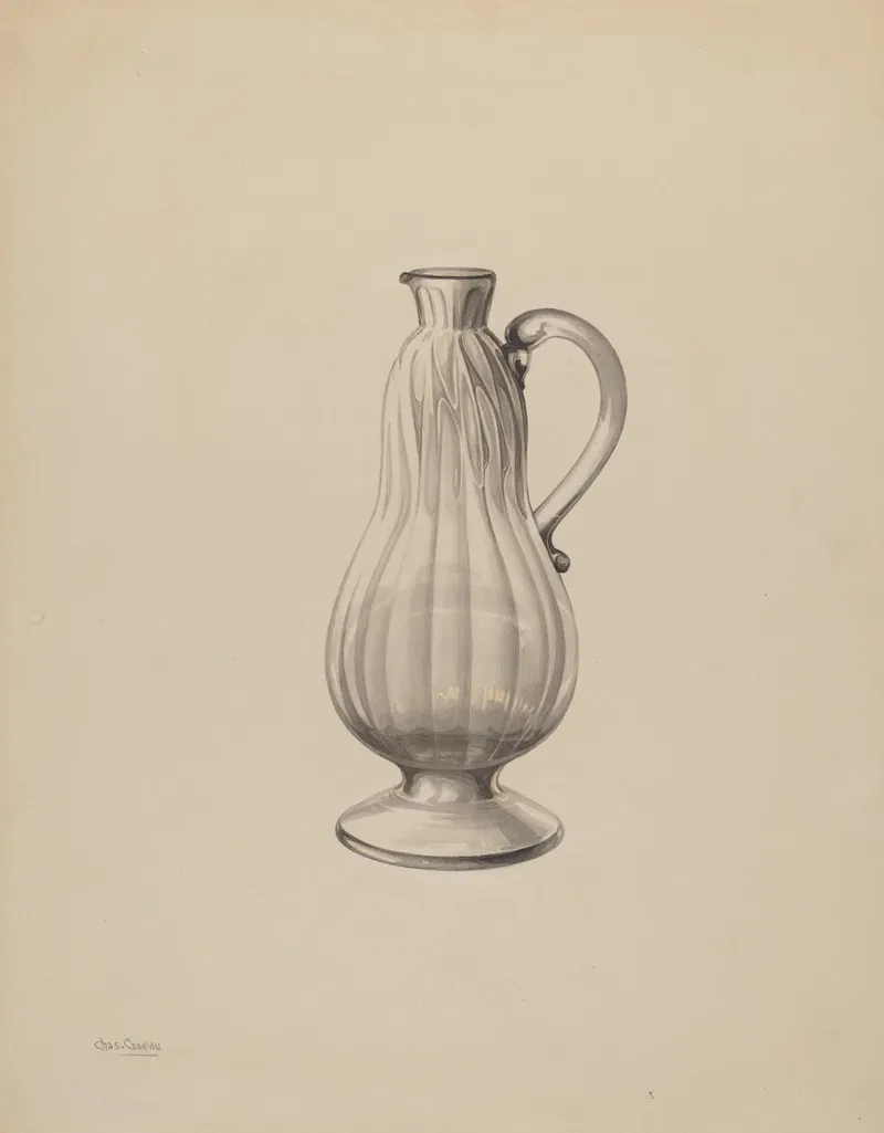 Cruet by Charles Caseau - Canvas Print