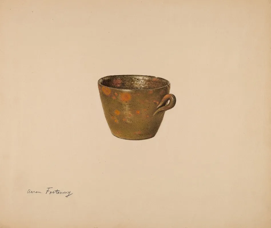 Cup by Aaron Fastovsky - Canvas Print