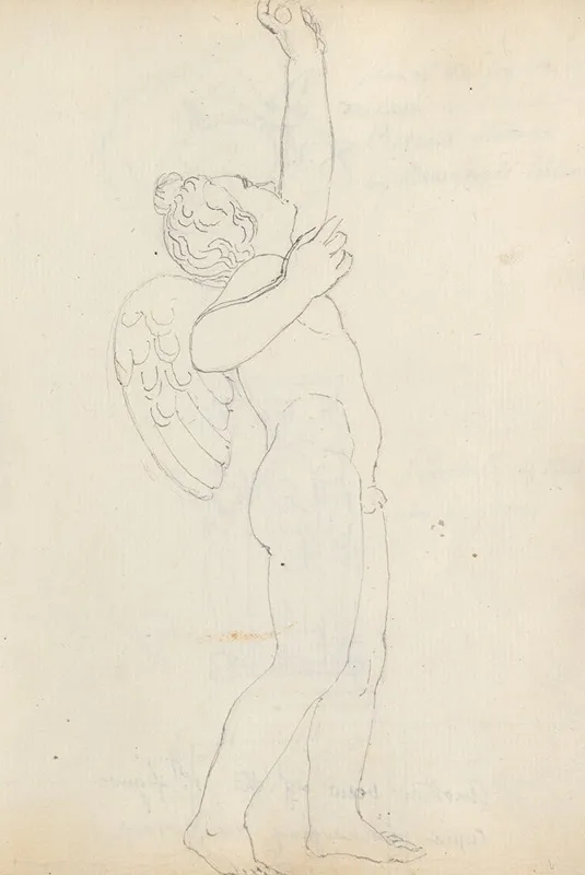 Cupid Shooting An Arrow Uffizi Florence 2