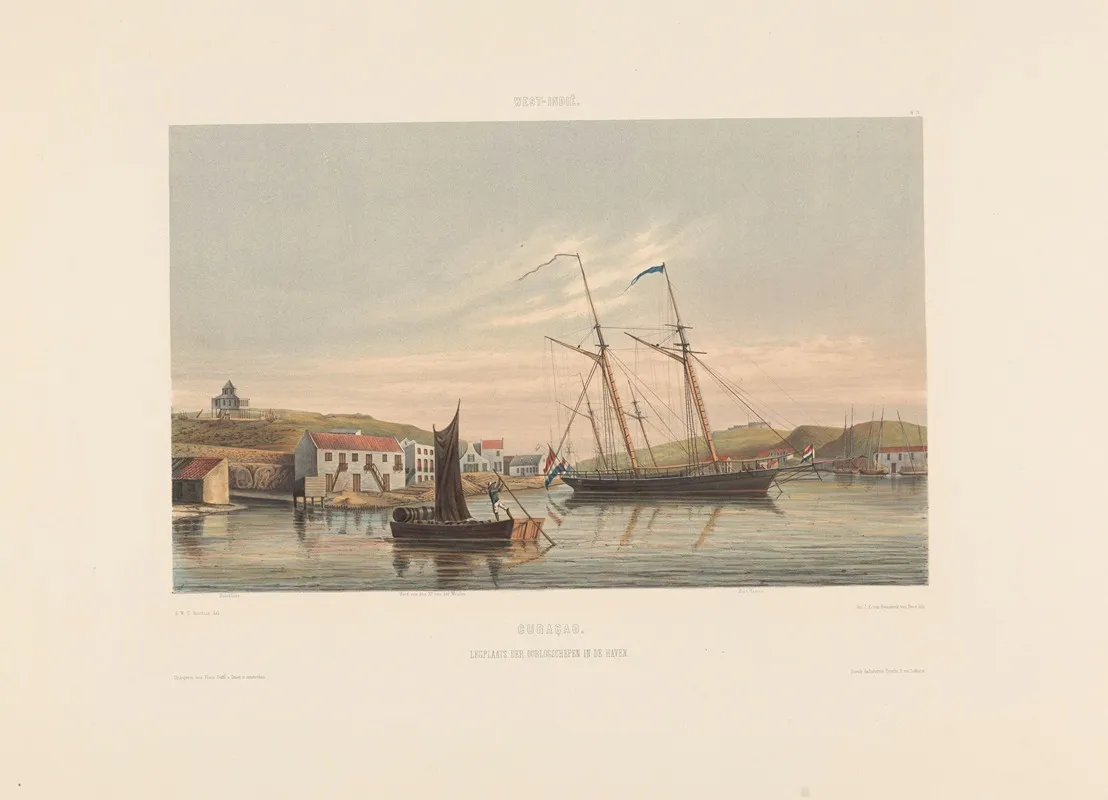 Curacao by Gerard Voorduin - Canvas Print