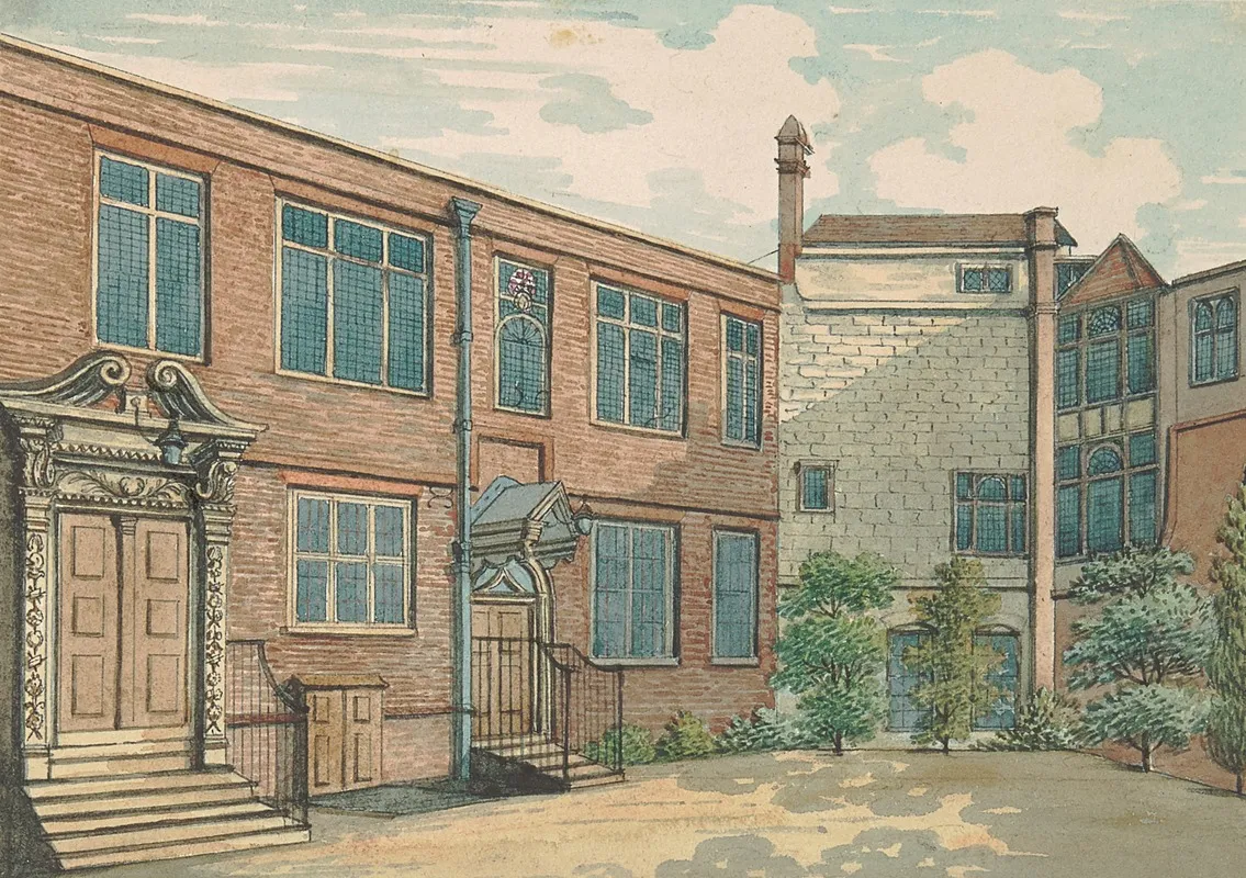 Curriers Hall by Samuel Ireland - Canvas Print
