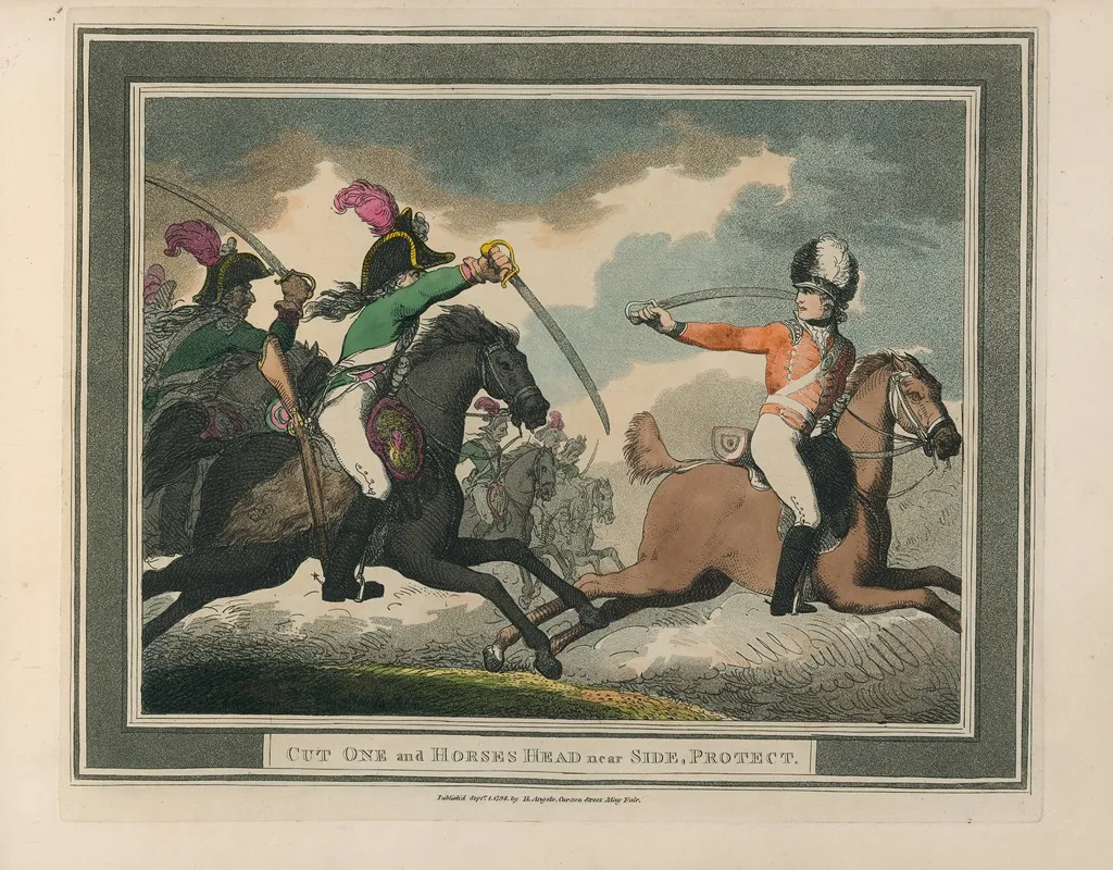 Cut One And Horses Head Near Side Protect