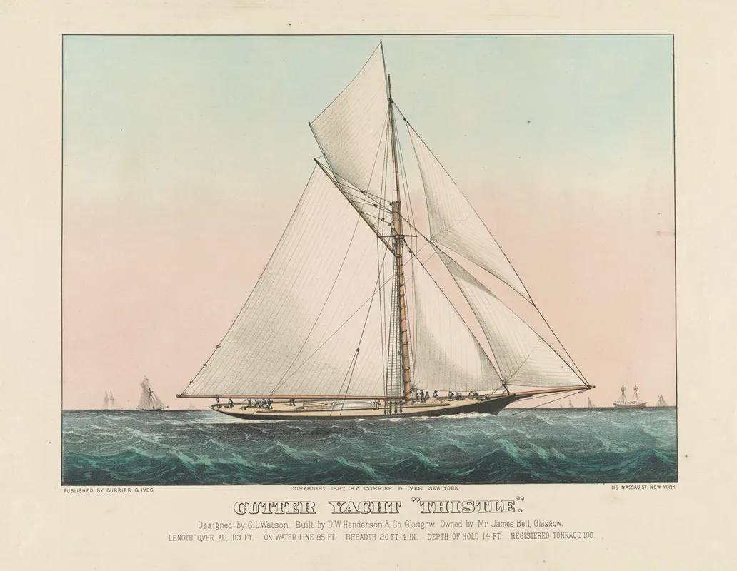 Cutter Yacht Thistle