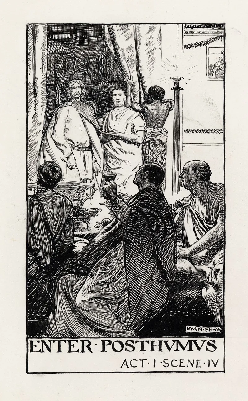 Cymbeline Enter Posthumus Act I Scene Iv