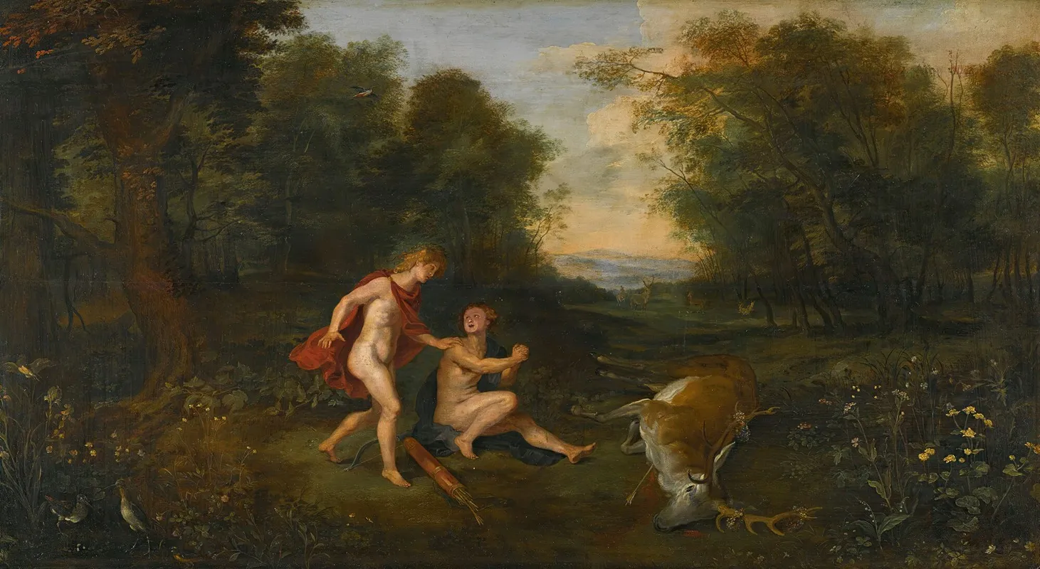 Cyparissus Mourning The Stag