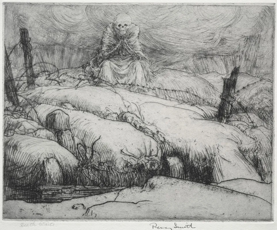 Dance Of Death 2 by Percy John Delf Smith - Canvas Print