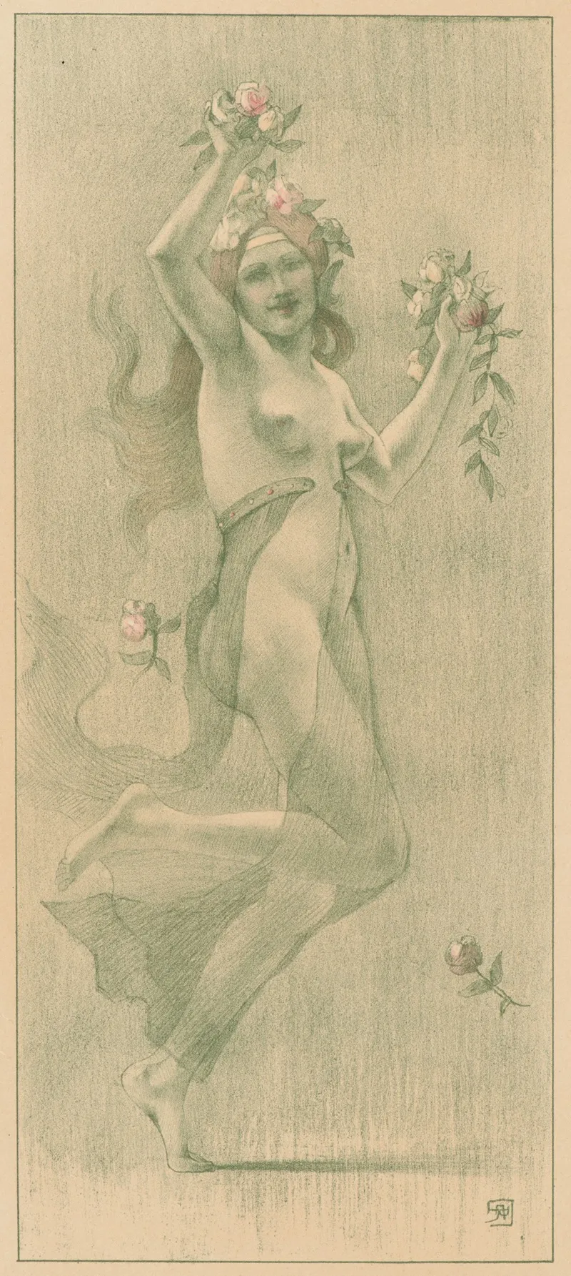 Dance by Armand Rassenfosse - Canvas Print