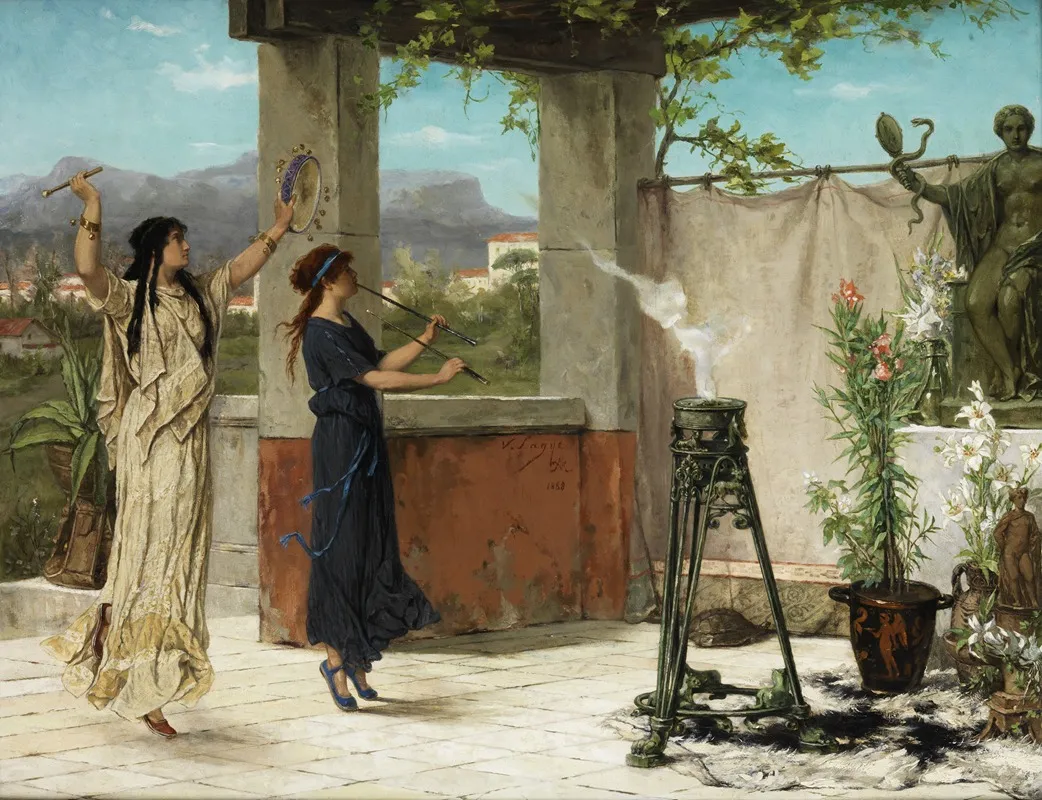 Dancers In The Temple