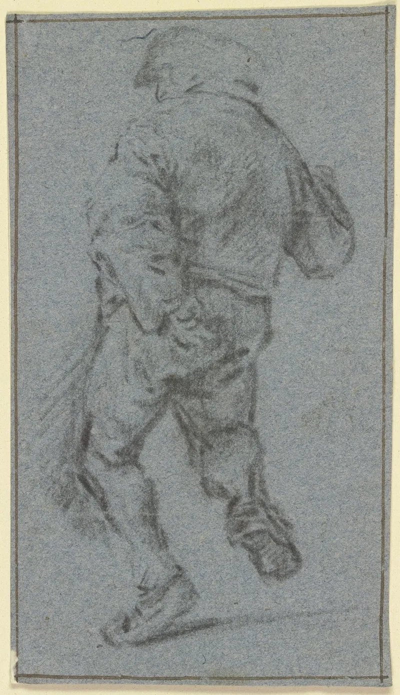 Dancing Farmer From Behind