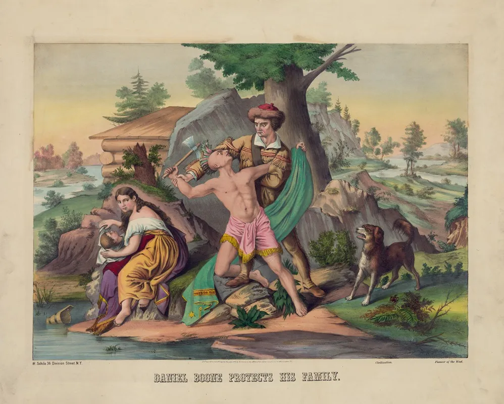 Daniel Boone Protects His Family 2