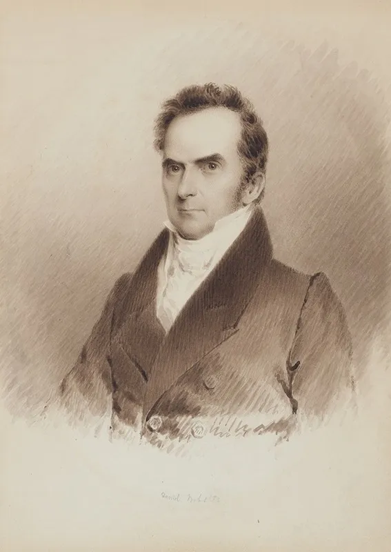 Daniel Webster 7 by James Barton Longacre - Canvas Print