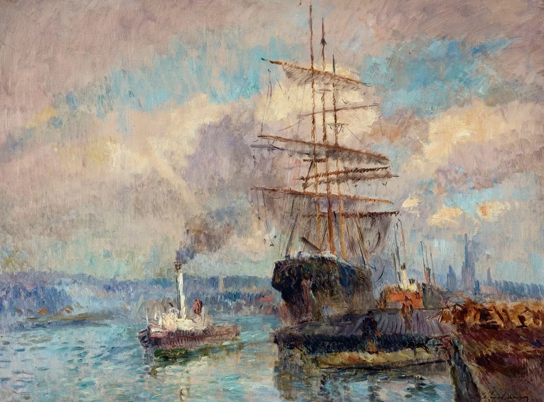 Dans Le Port De Rouen 2