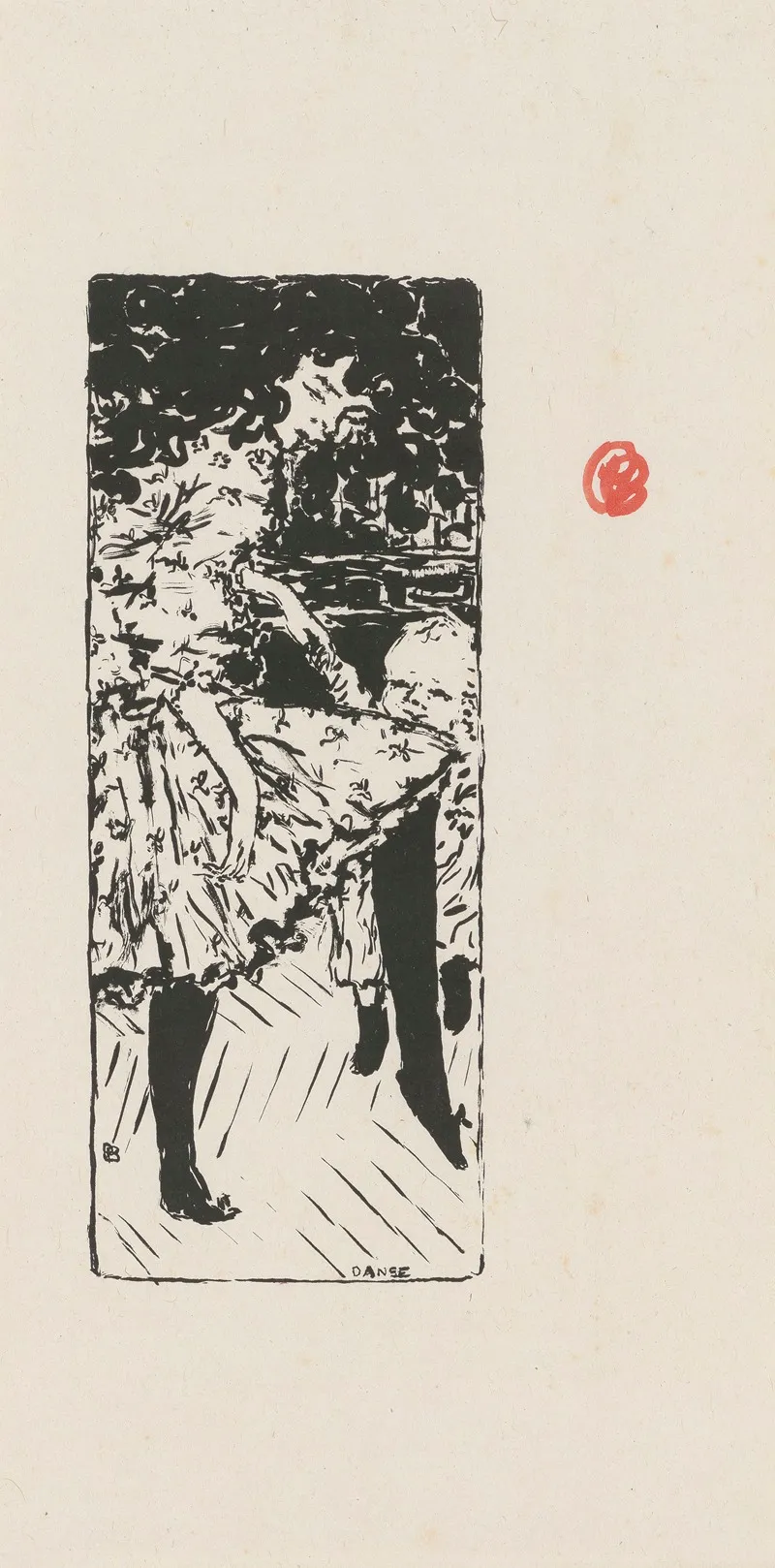 Danse 2 by Pierre Bonnard - Canvas Print