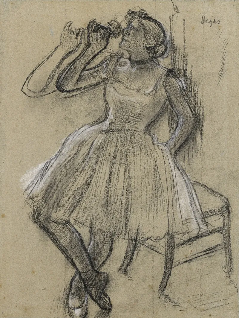 Danseuse A La Rose
