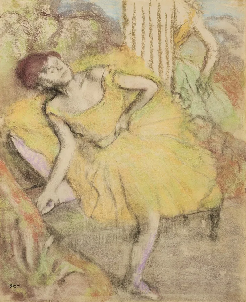 Danseuse Au Repos