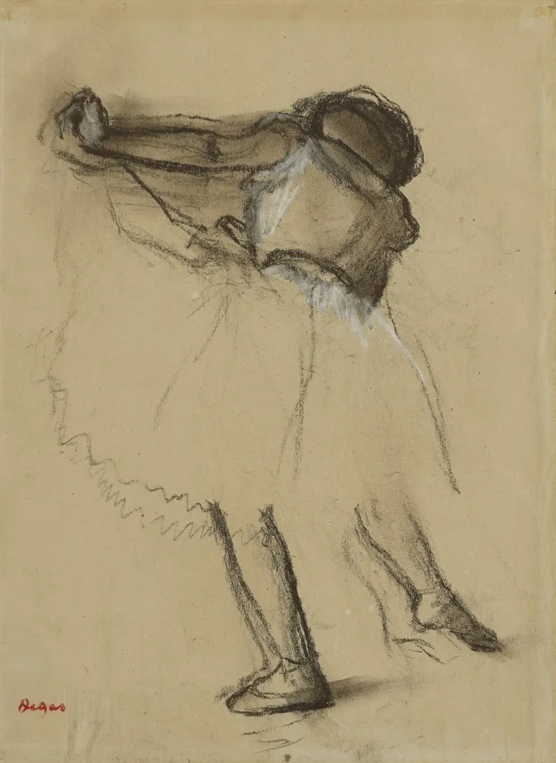 Danseuse Vue De Dos