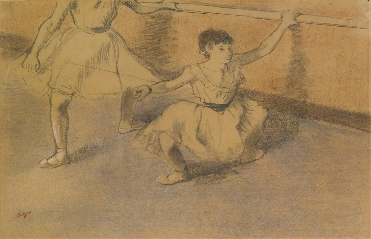 Danseuses A La Barre