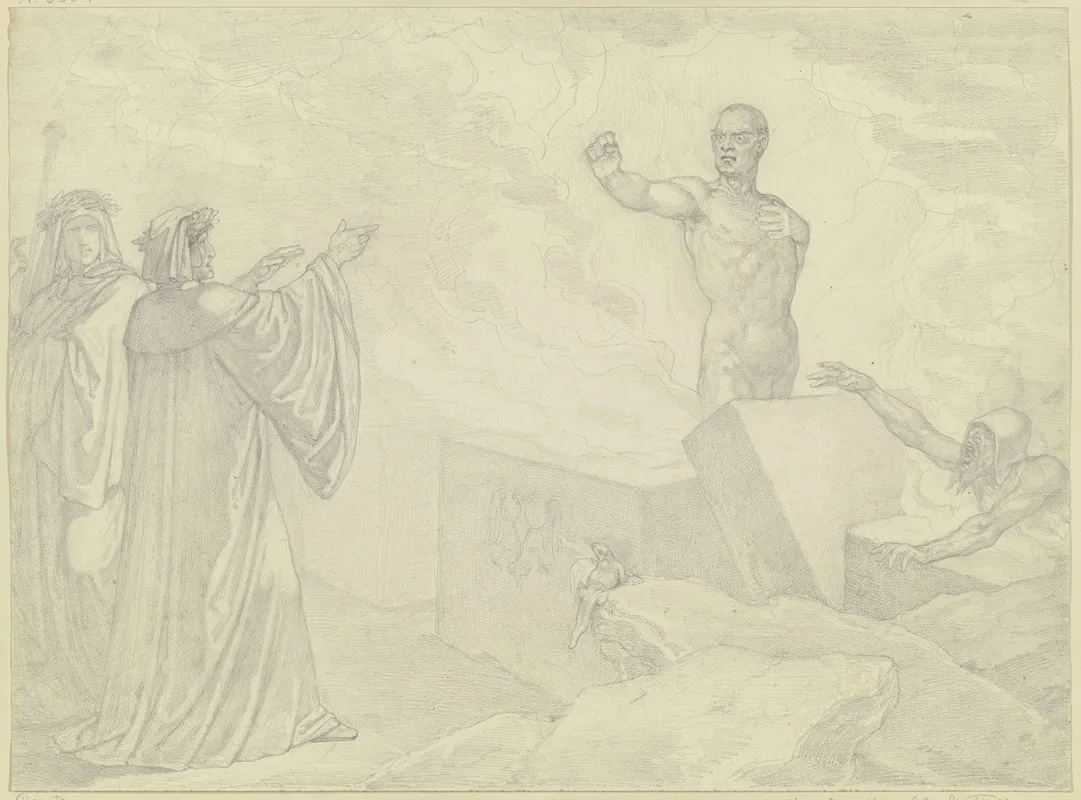 Dante Und Vergil Bei Farinata Und Cavalcanti