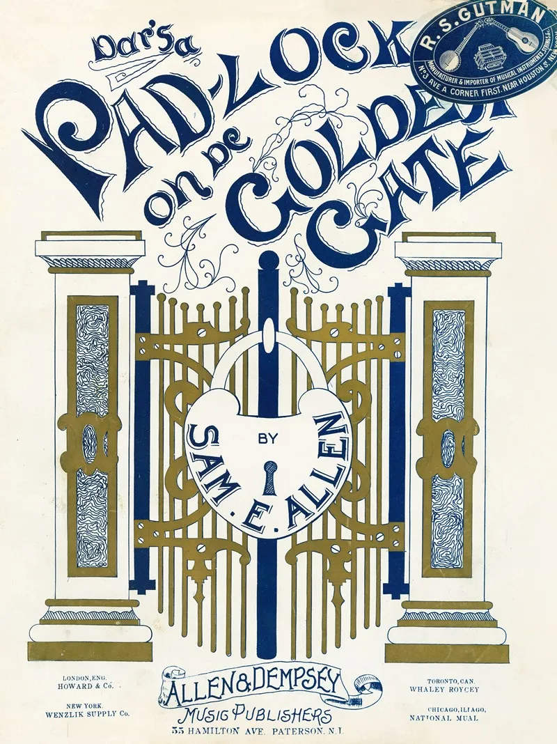 Dars A Padlock On De Golden Gate