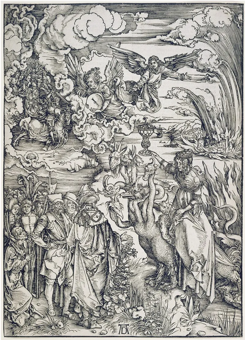 Das Babylonische Weib Aus Der Folge Der Apokalypse Urausgabe Deutsch 1498