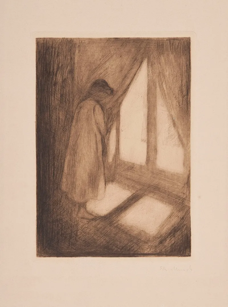 Das Madchen Am Fenster