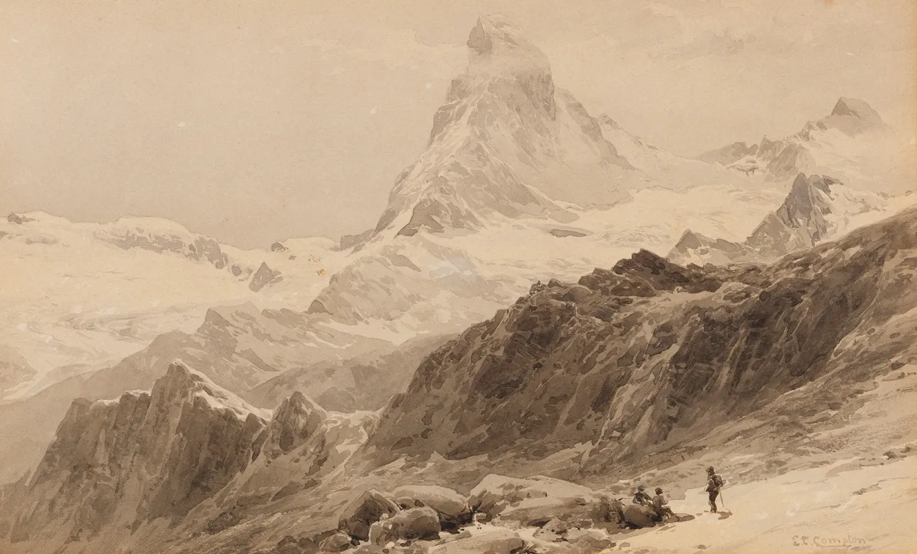 Das Matterhorn Von Der Triftkumme 2