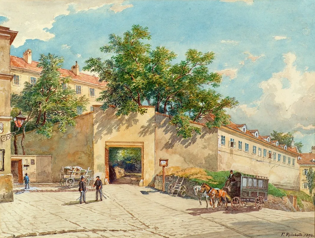 Das Polizei Gefangenenhaus In Der Theobaldgasse In Wien