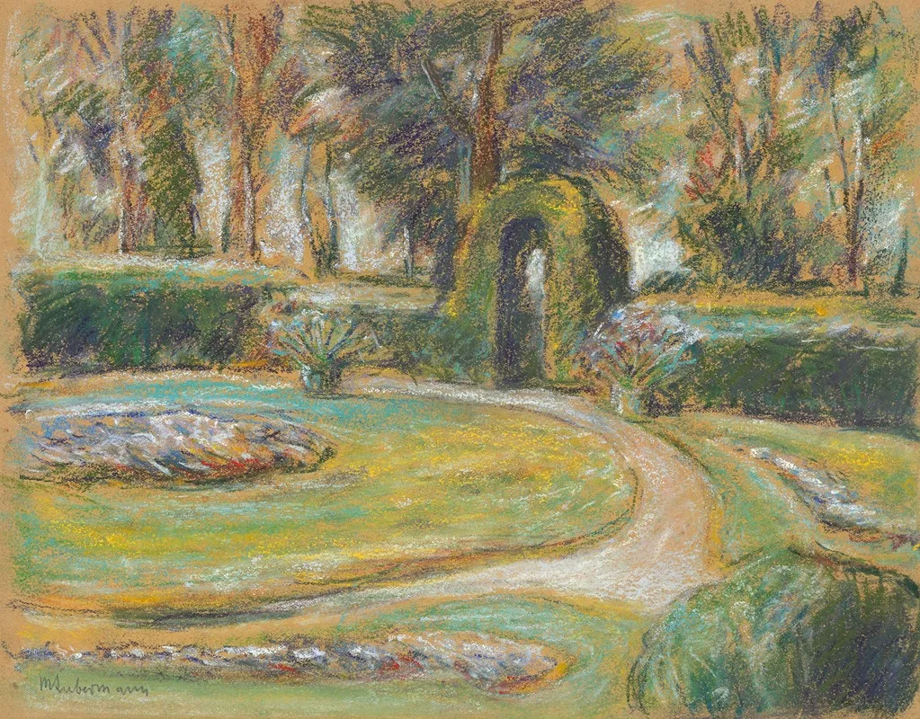 Das Rondell Im Heckengarten