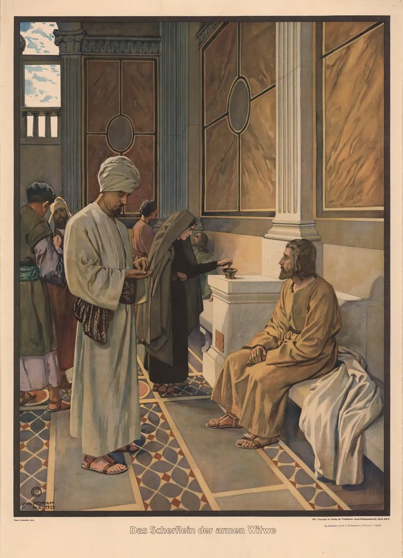 Das Scherflein Der Armen Witwe