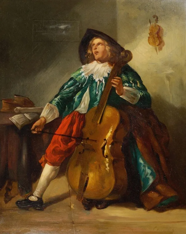 Das Solo by Hans Canon - Canvas Print