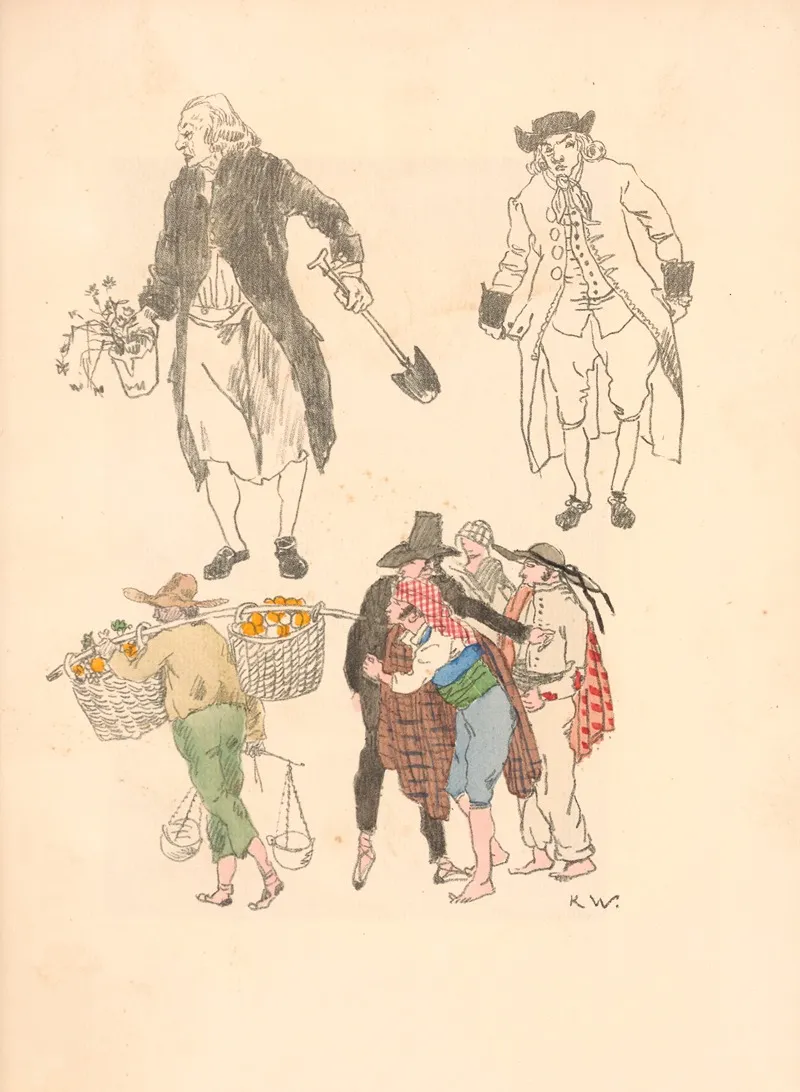 Das Theater Buhnenbilder Und Kostume Pl 26 by Karl Walser - Canvas Print