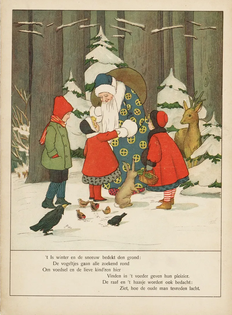 Dat Heerlijke Kerstfeest Pl 4 by Pauli Ebner - Canvas Print