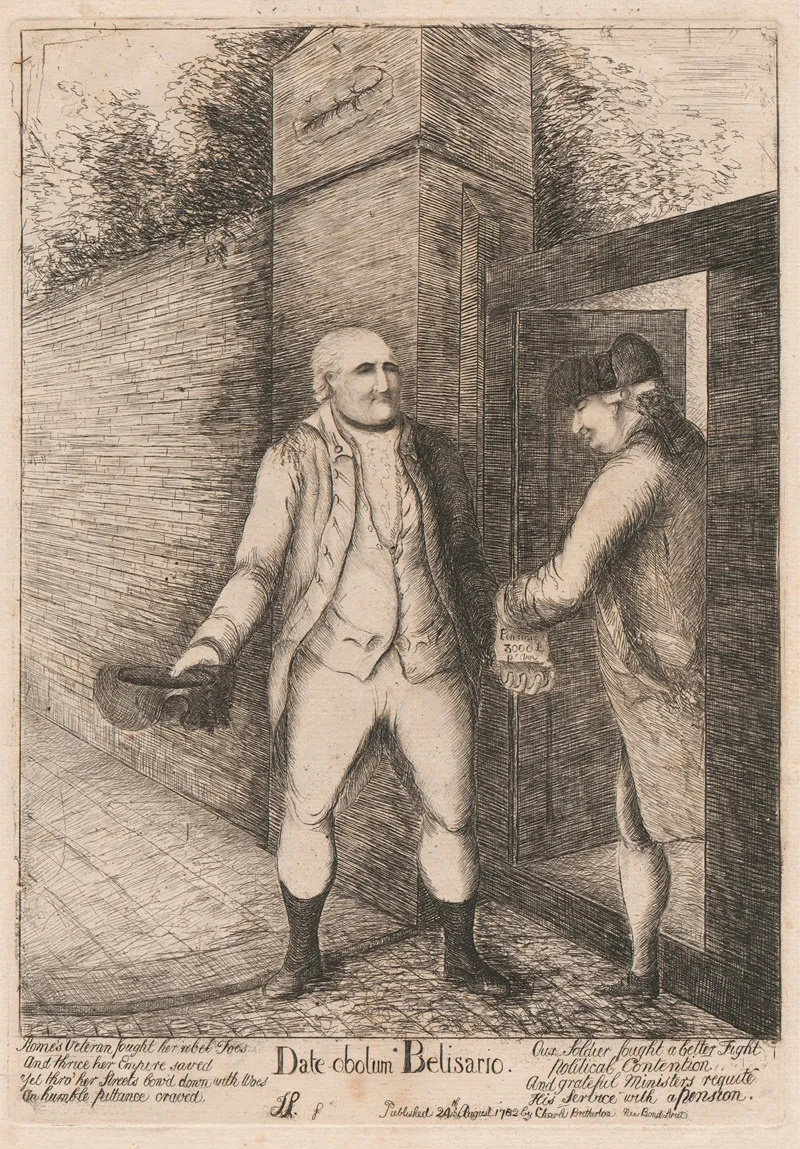 Date Obolium Belisario by James Sayers - Canvas Print