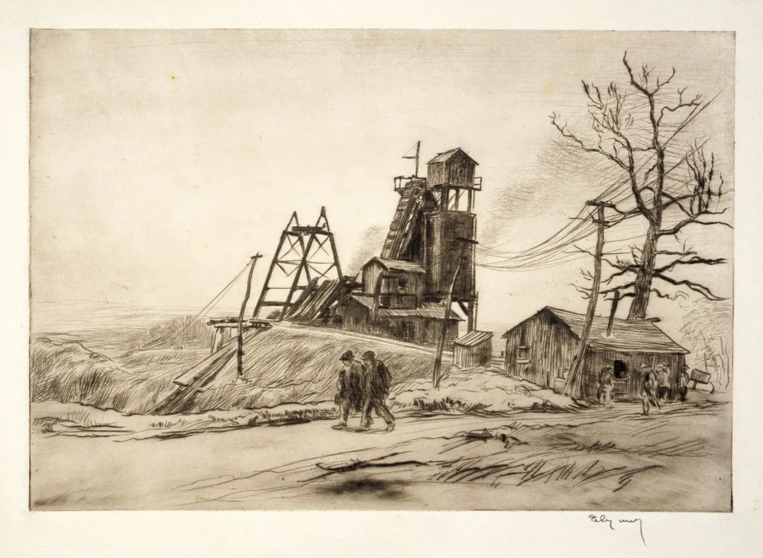 Days End 2 by Kerr Eby - Canvas Print