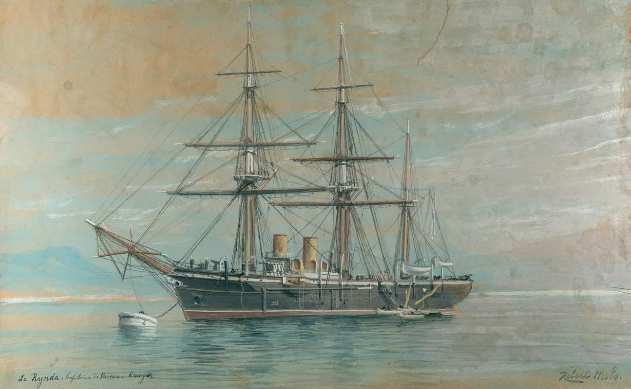 De Bark Le Rynda by Robert Mols - Canvas Print
