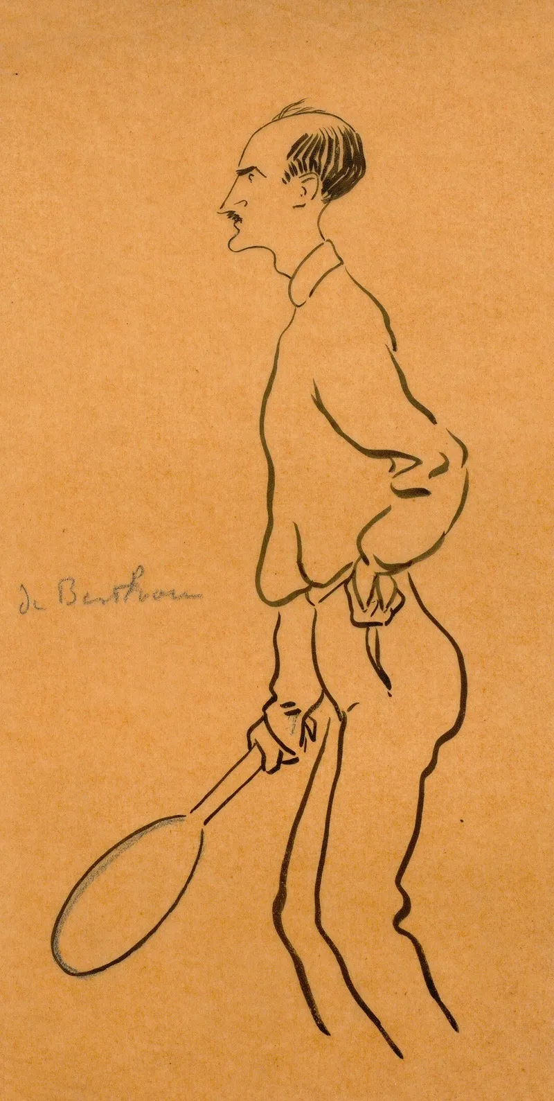 De Berthon by Louis de Fleurac - Canvas Print