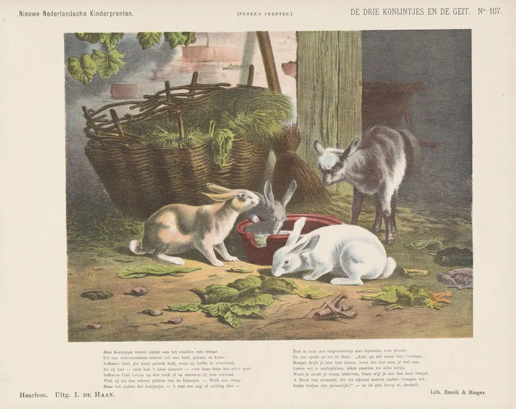 De Drie Konijntjes En De Geit