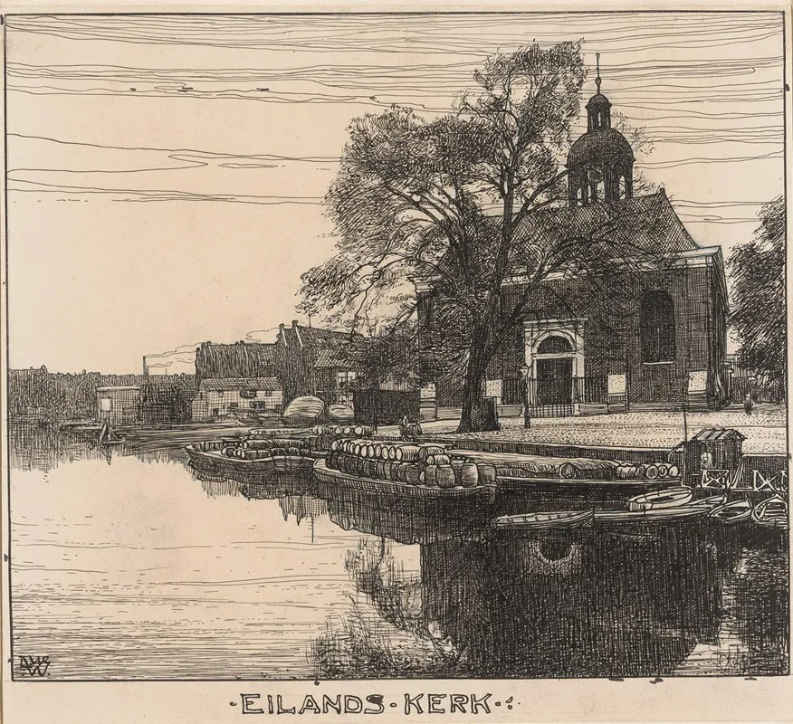 De Eilands Kerk Te Amsterdam