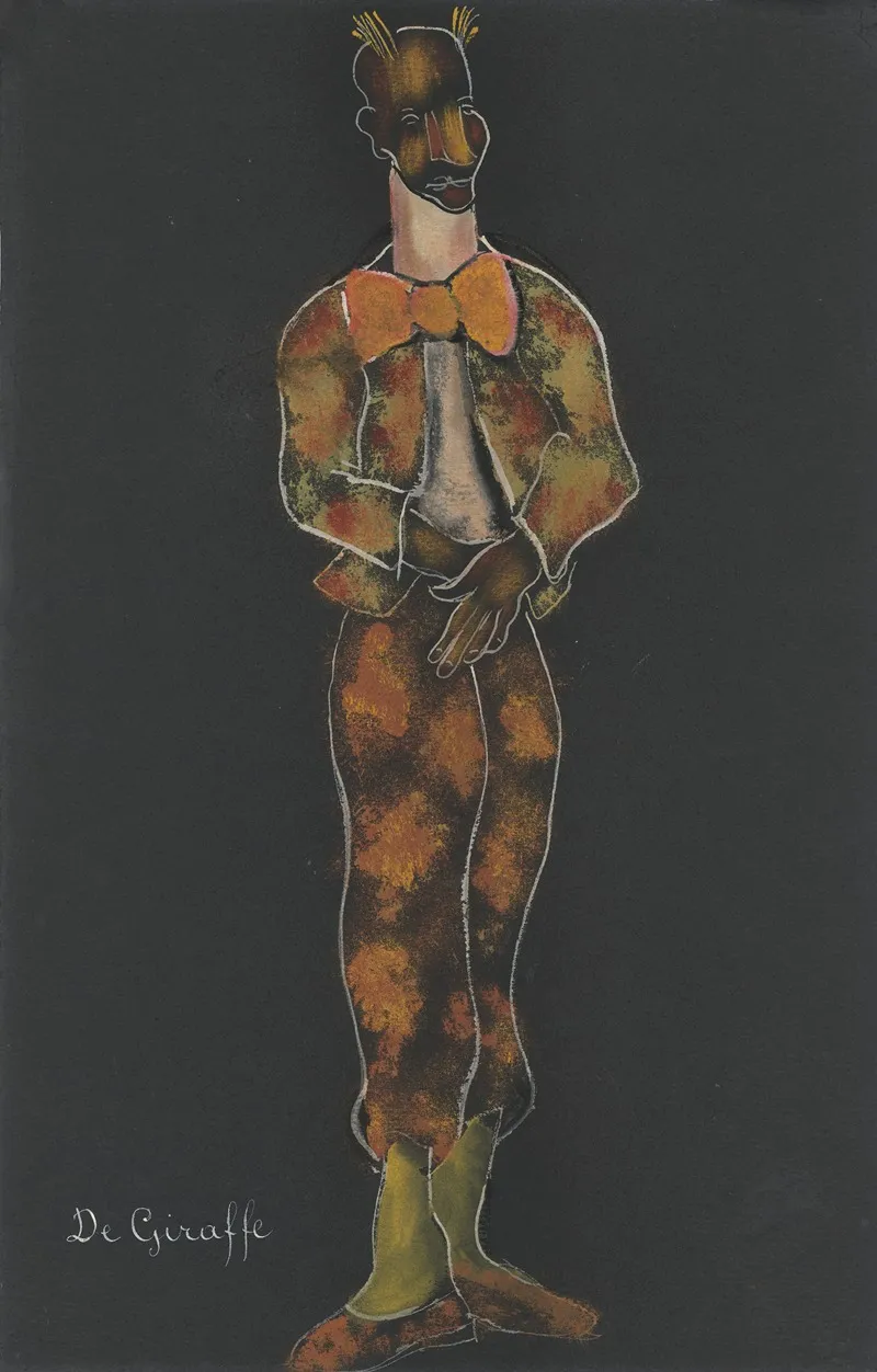 De Giraffe by Lon Landau - Canvas Print