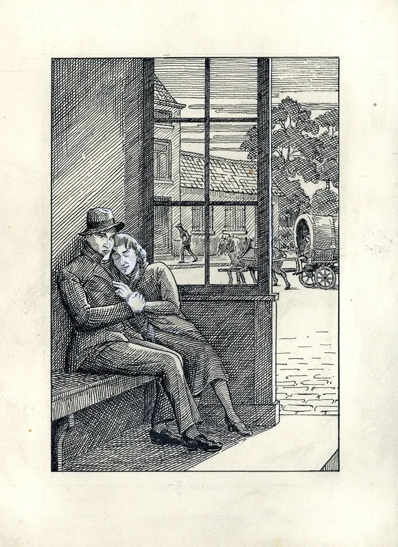 De God Der Liefde 2 by Albert Daenens - Canvas Print