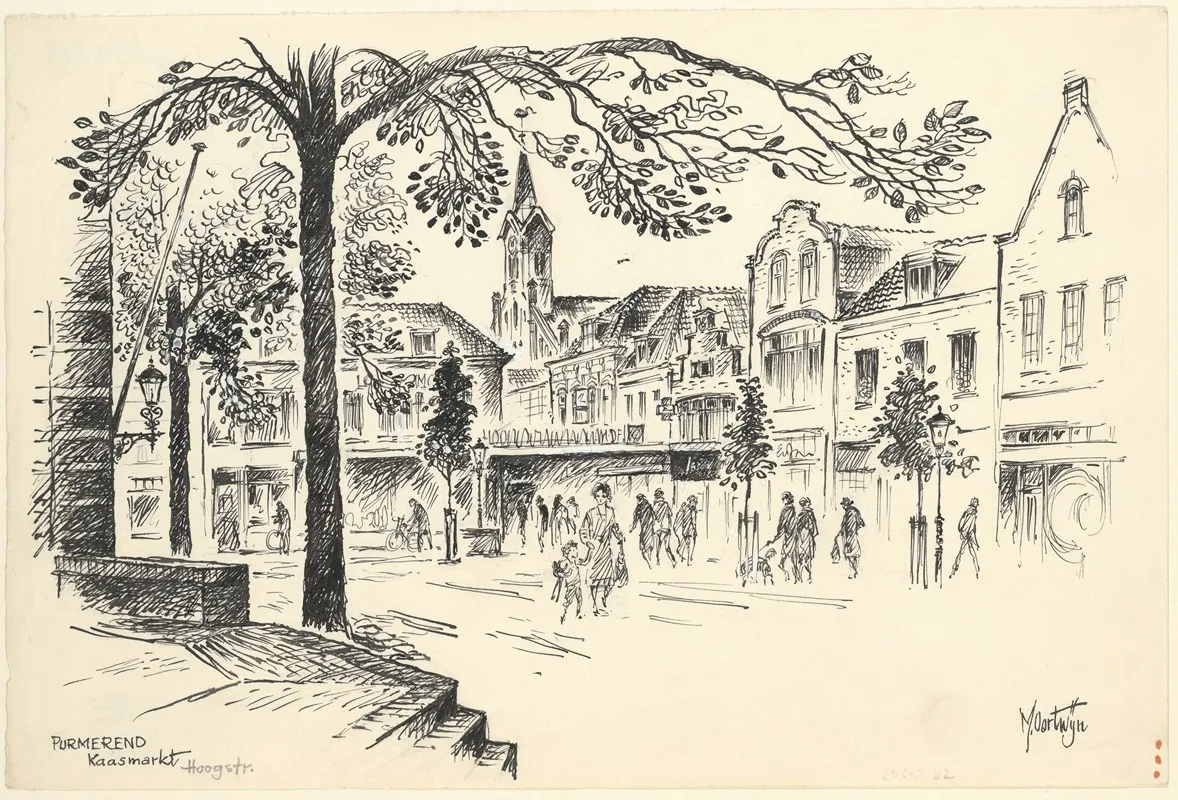 De Kaasmarkt Te Purmerend