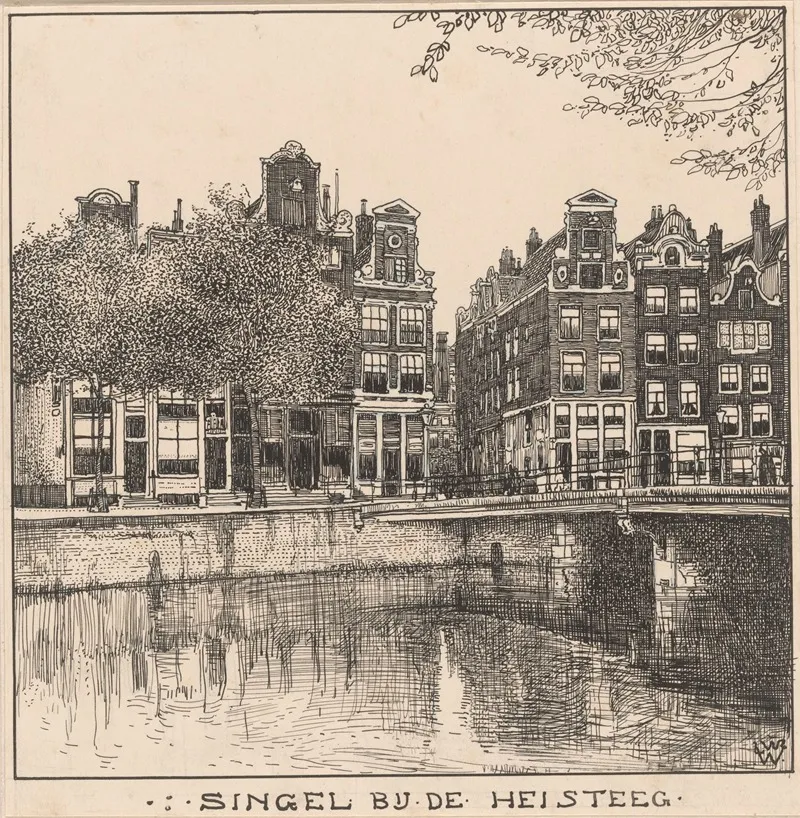 De Singel Bij De Heisteeg Te Amsterdam