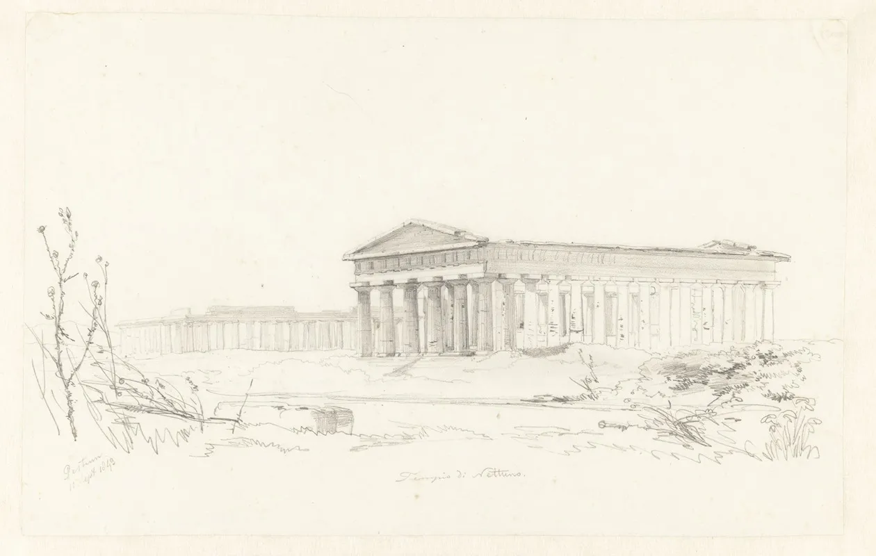 De Tempel Van Neptunus Paestum