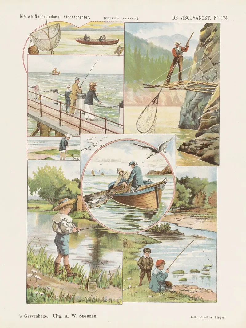 De Vischvangst by Emrik &amp; Binger - Canvas Print