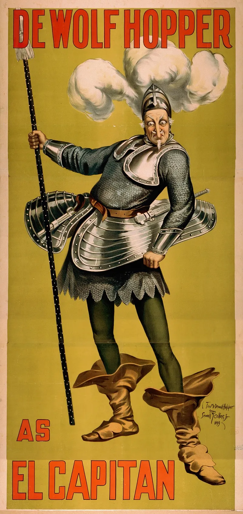 De Wolf Hopper As El Capitan