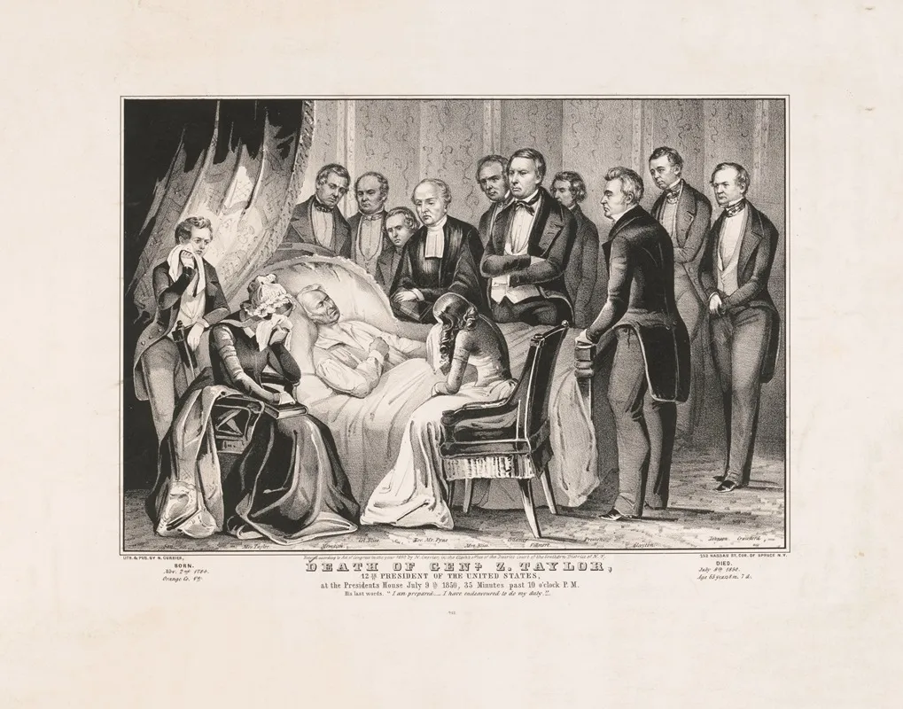 Death Of General Zachary Taylor