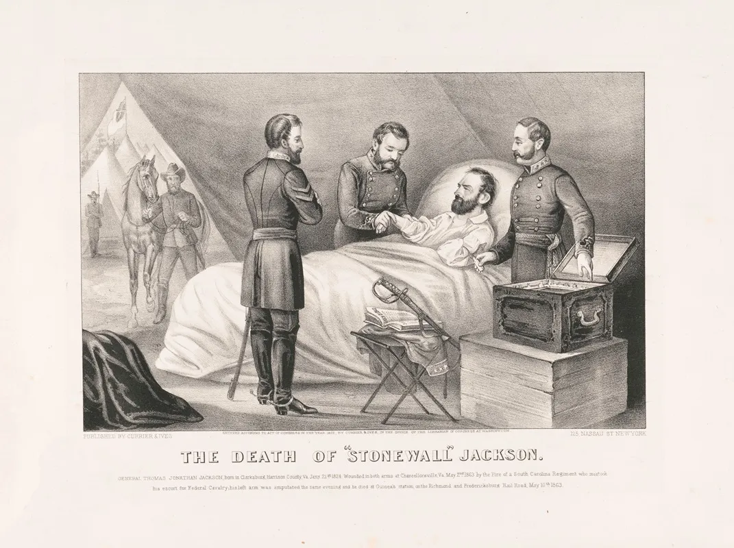 Death Of Stonewall Jackson